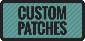 example graphic of a patch with 50% embroidery
