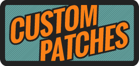 example graphic of a patch with 75% embroidery
