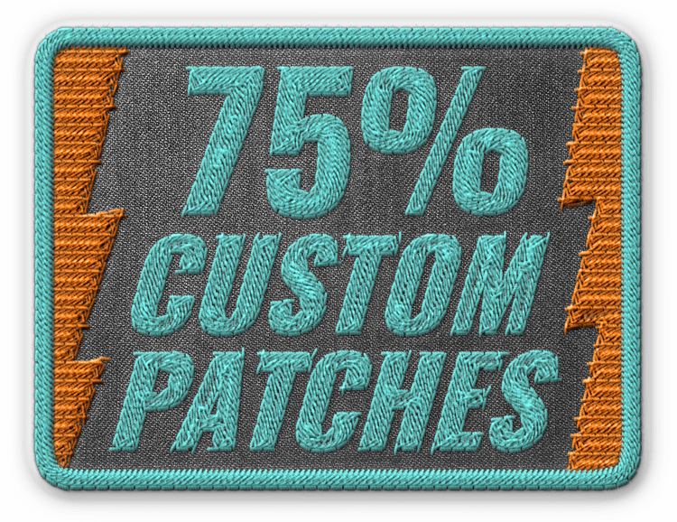 Custom Blank Patches – Create Your Own Blank Embroidered Patches